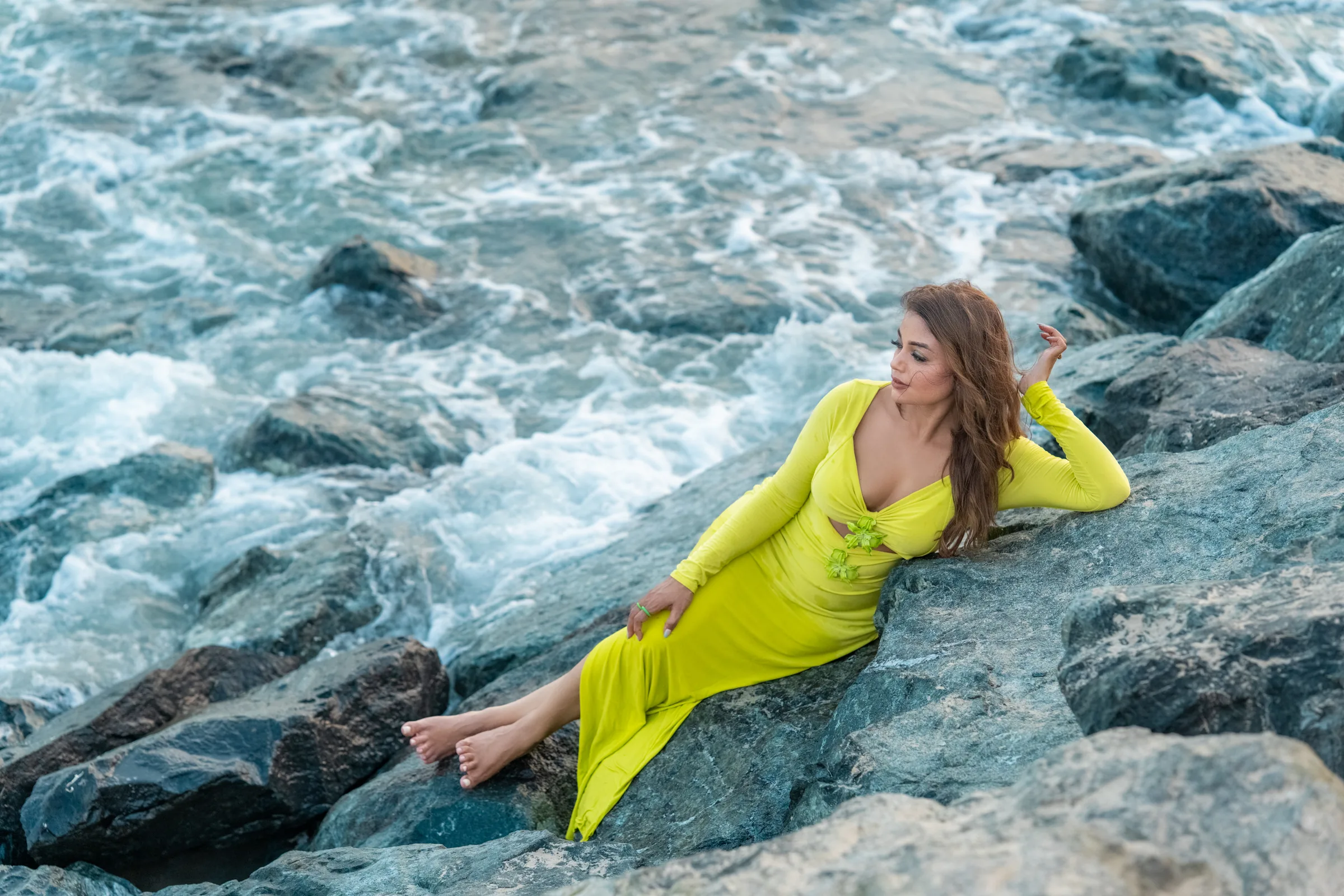 Sunset Fashion & Personal Branding Photography in Sharjah | Varsha Chauhan